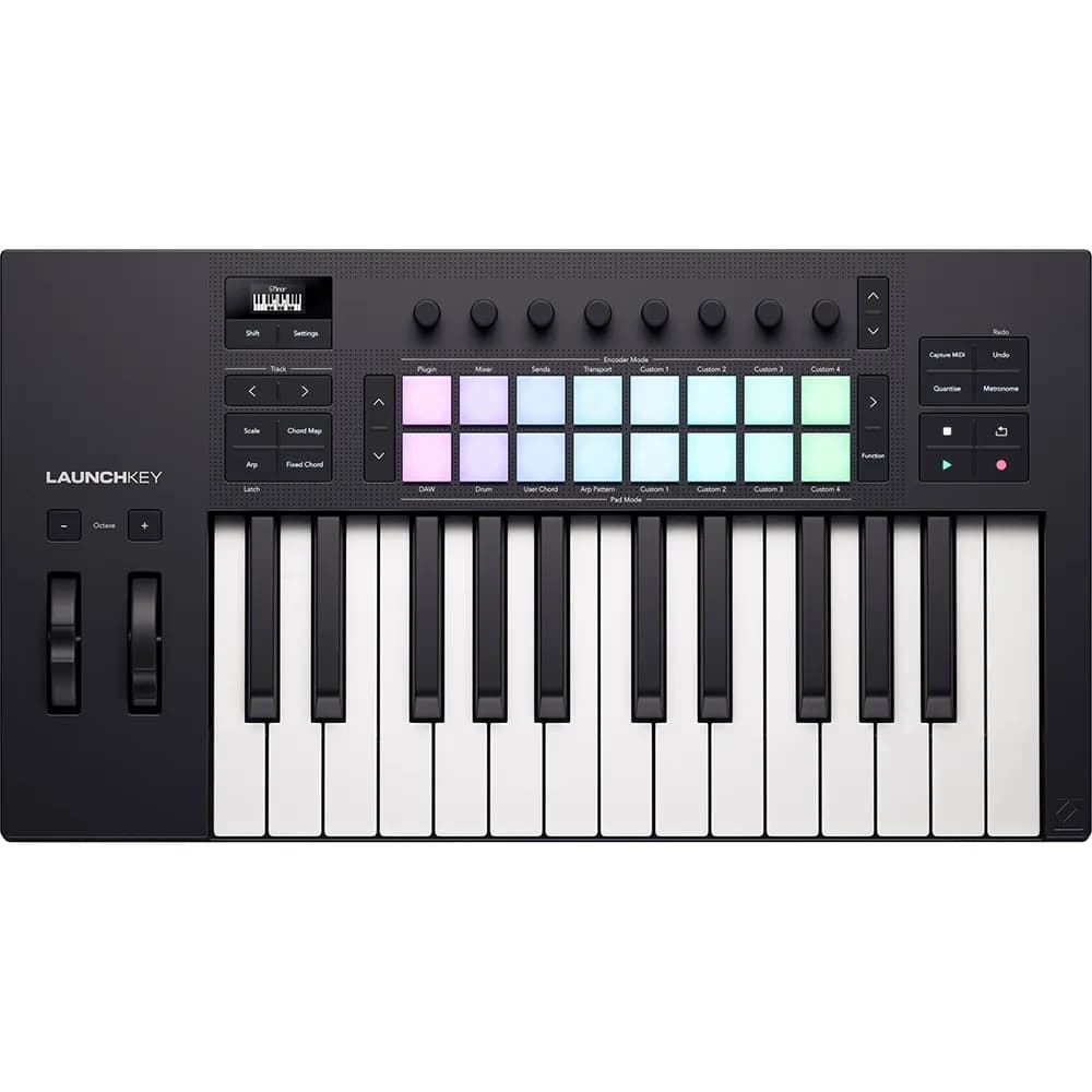 Novation Launchkey 25 MK4 – Teclado MIDI USB de 25 teclas para Ableton y cualquier DAW