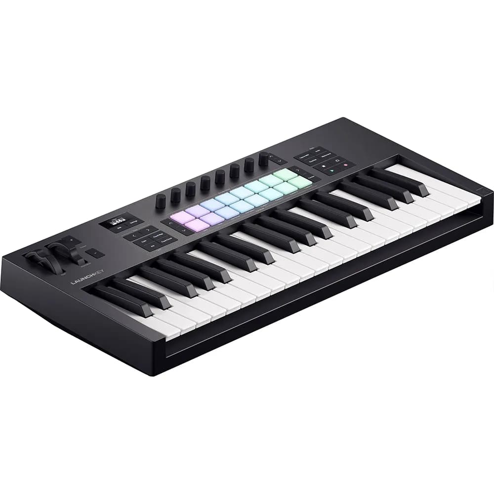 Novation Launchkey 37 MK4 – Teclado MIDI USB de 37 teclas para Ableton y DAWs