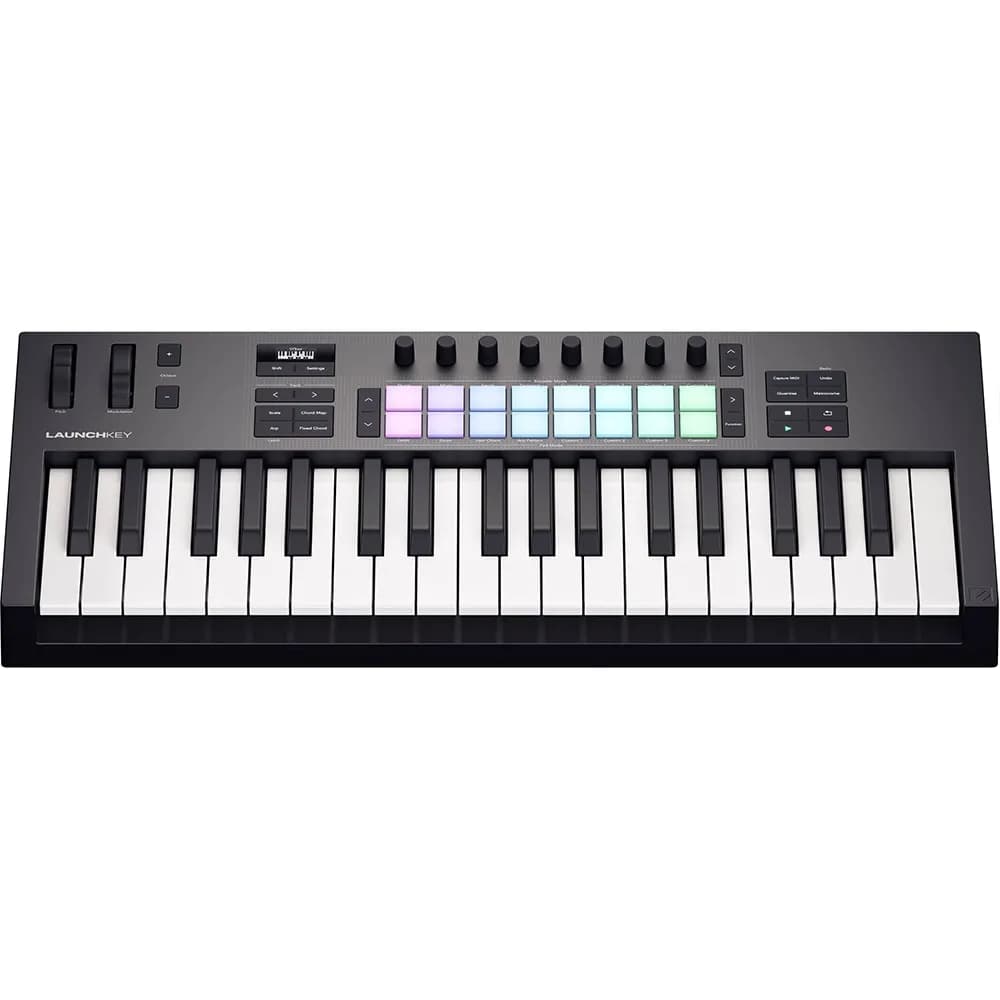 Novation Launchkey 37 MK4 – Teclado MIDI USB de 37 teclas para Ableton y DAWs