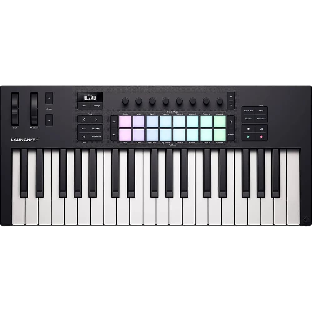 Novation Launchkey 37 MK4 – Teclado MIDI USB de 37 teclas para Ableton y DAWs