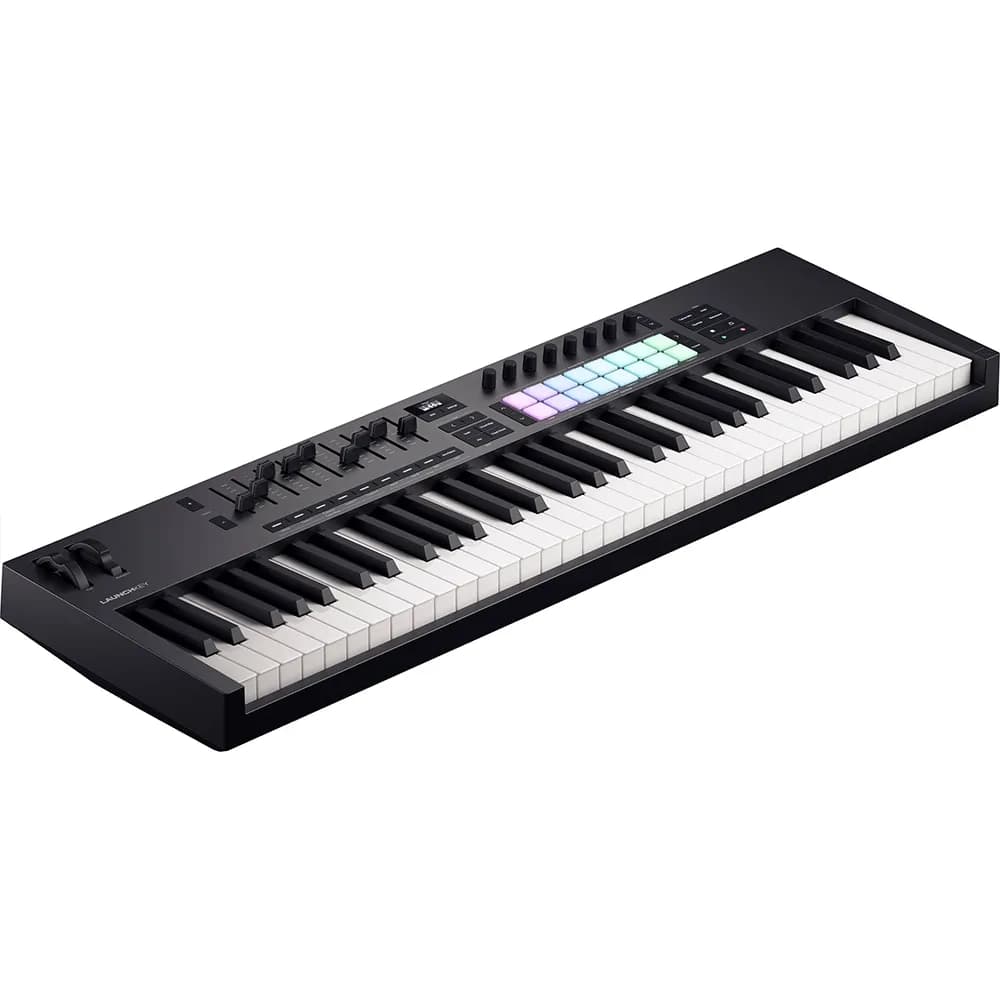 Novation Launchkey 61 MK4: Teclado MIDI de 61 teclas para Producción y Performance