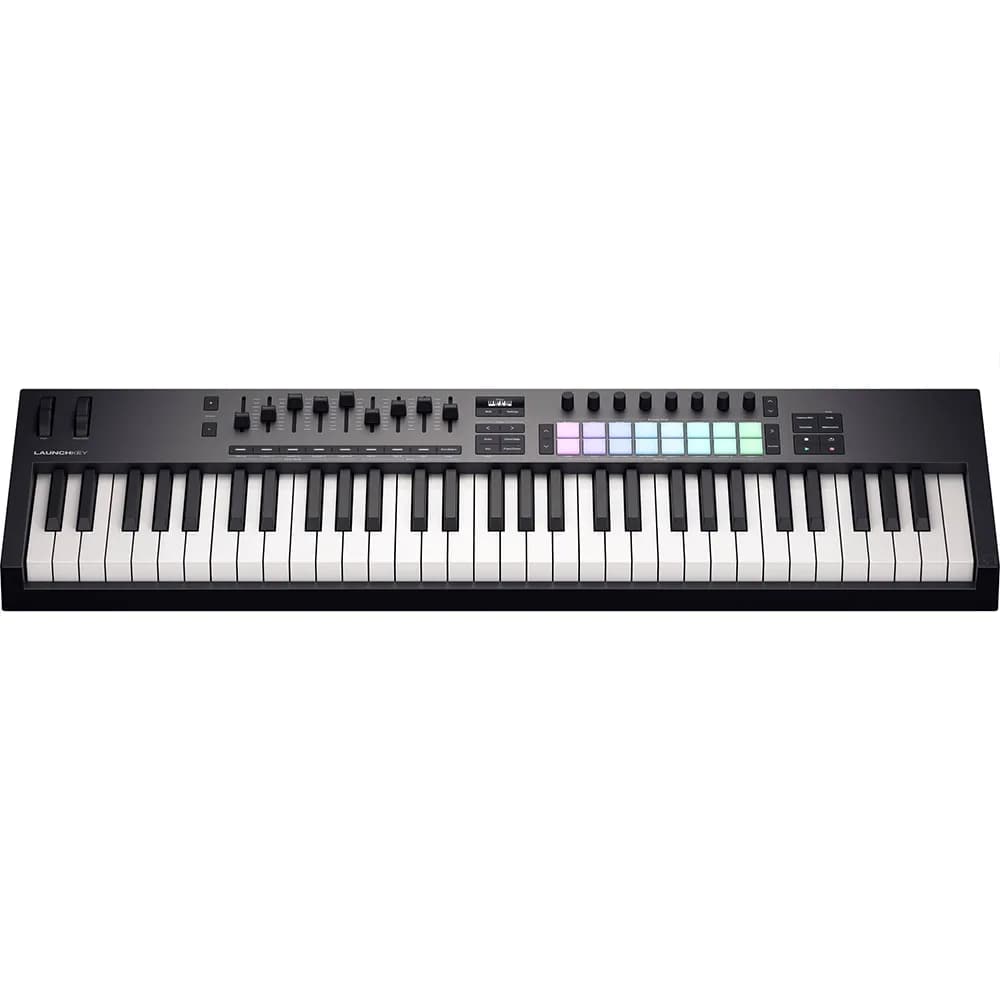 Novation Launchkey 61 MK4: Teclado MIDI de 61 teclas para Producción y Performance