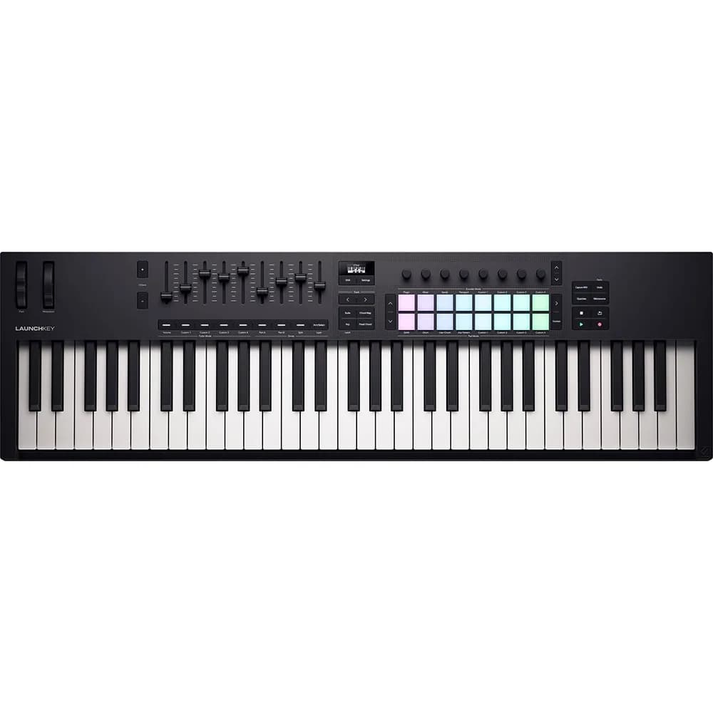 Novation Launchkey 61 MK4: Teclado MIDI de 61 teclas para Producción y Performance