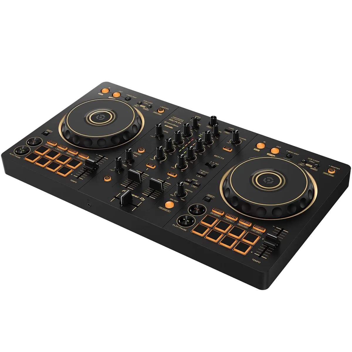 Pioneer DJ DDJ-FLX4 Gold – Controlador DJ 2 Canales USB-C