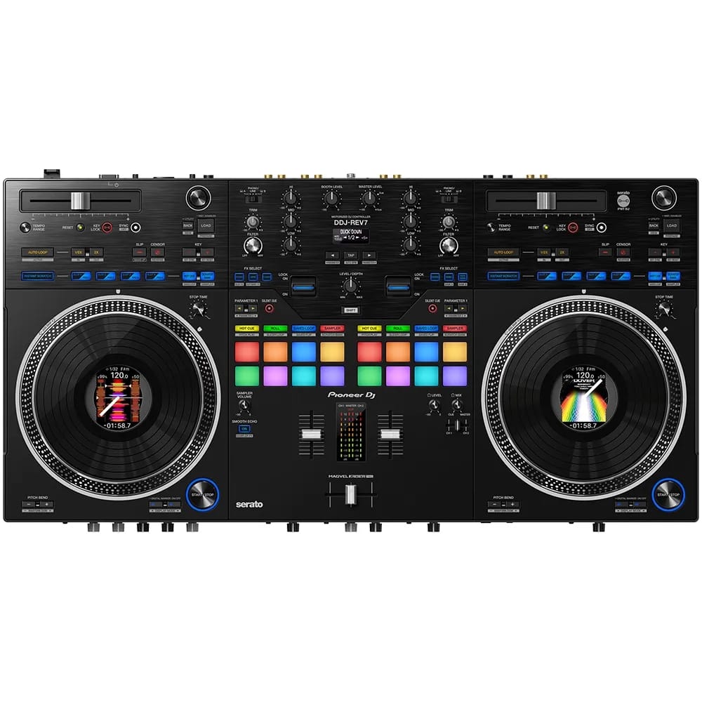 Pioneer DJ DDJ-REV7 Controlador DJ Profesional 2 Decks Serato - Variante - Vista alternativa en LEMM DJ Store