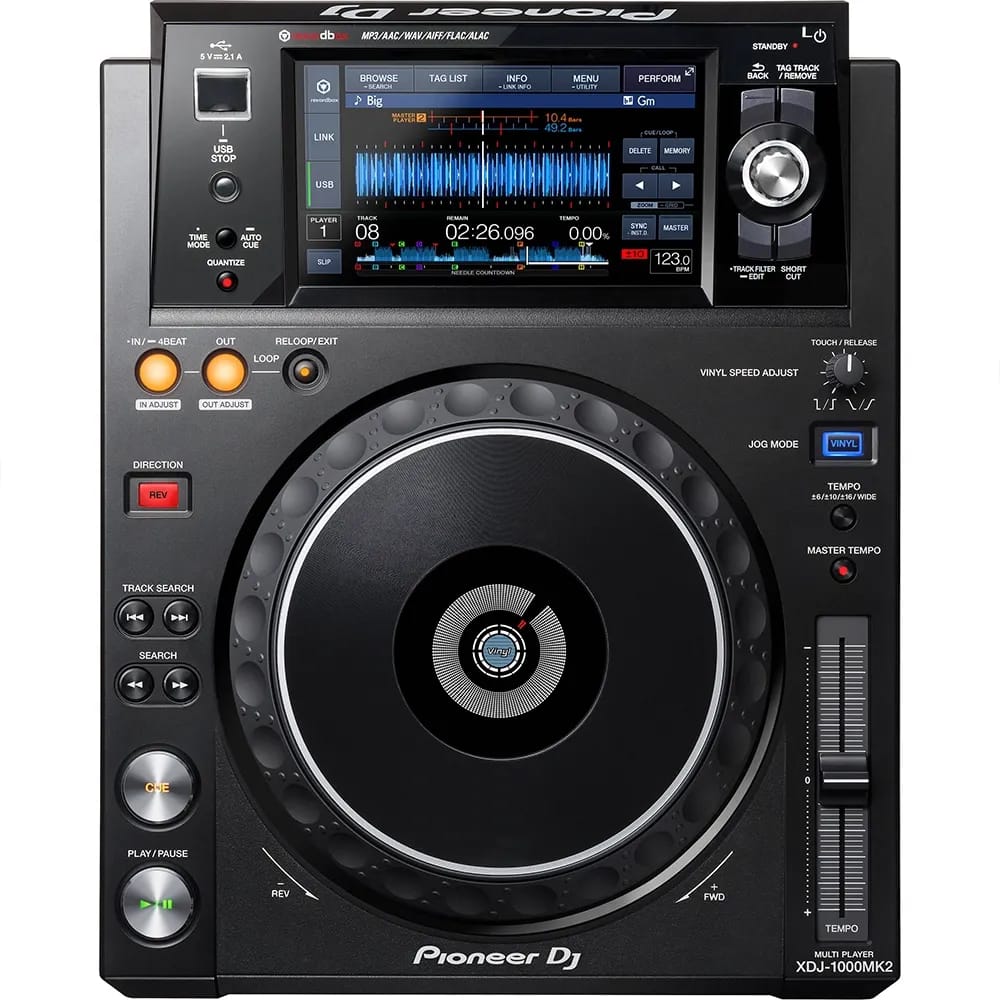 Pioneer DJ XDJ-1000MK2 Reproductor DJ Profesional - Variante - Vista alternativa en LEMM DJ Store