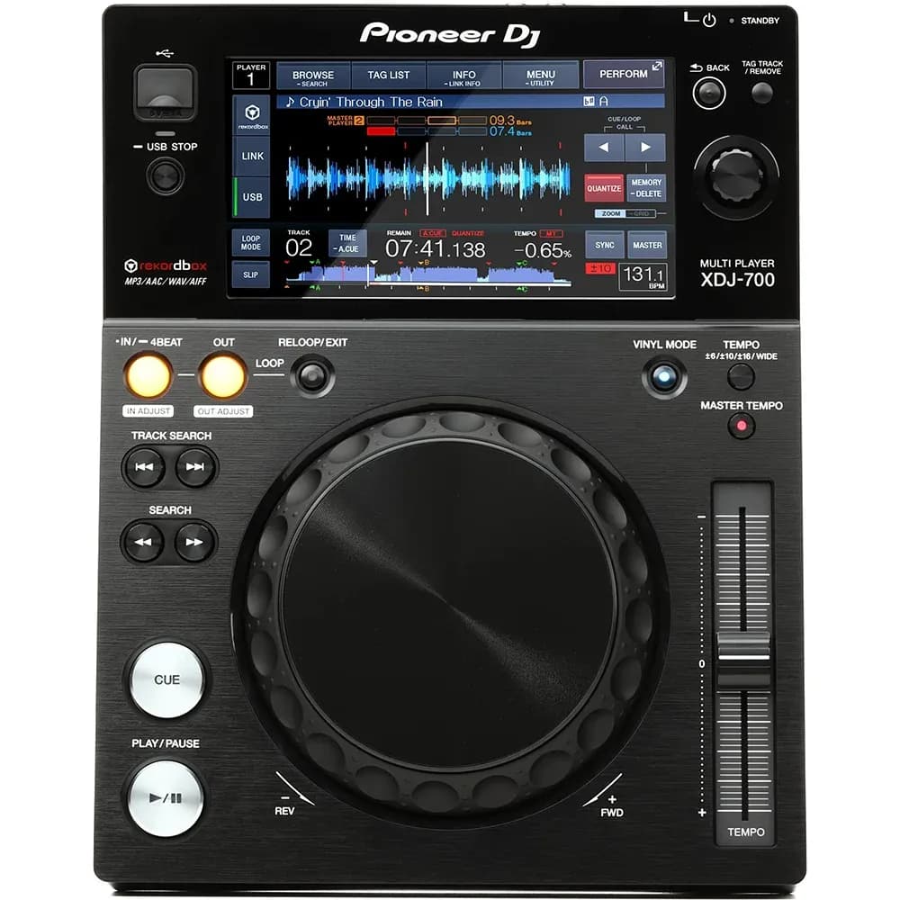 Pioneer DJ XDJ-700 – Media Player DJ Compacto con Pantalla Táctil 7"