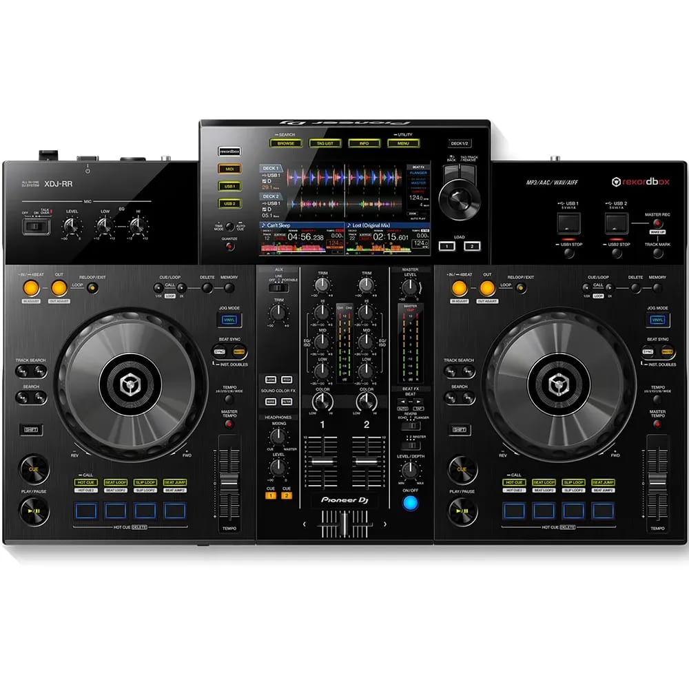 Pioneer DJ XDJ-RR – Sistema DJ All-in-One 2 Canales - Negro - Vista alternativa en LEMM DJ Store