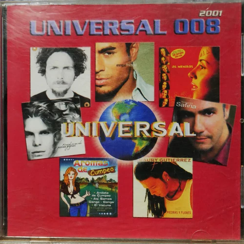 Universal 008 – CD Promocional Universal Music 2001 (CD Compilado usado VG+)
