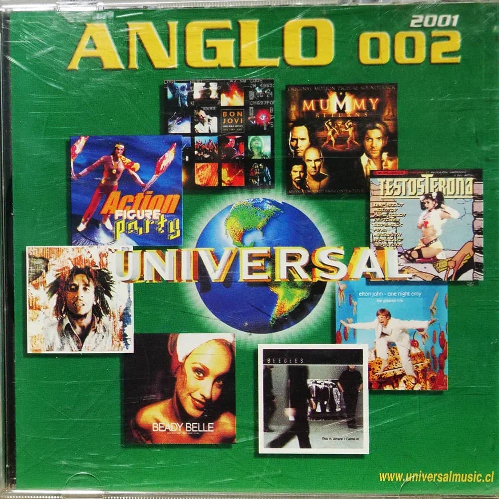 Anglo 002 – CD Promocional Universal Music 2001 (CD Compilado usado VG+)