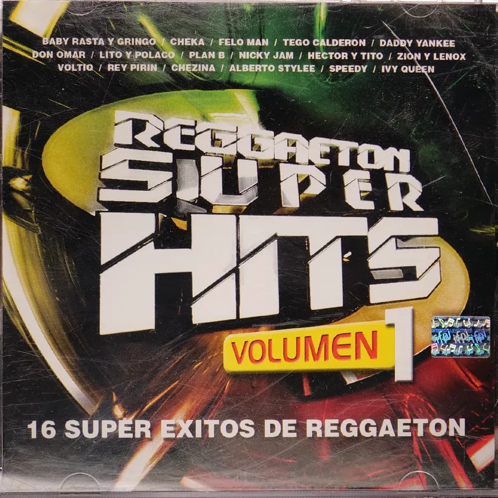 Reggaeton Super Hits Volumen 1 (CD Compilado usado VG+)