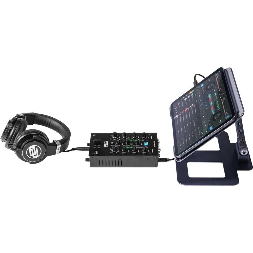 Reloop PTB-2 – Mixer DJ Portátil 2+1 Canales con DVS y Bluetooth