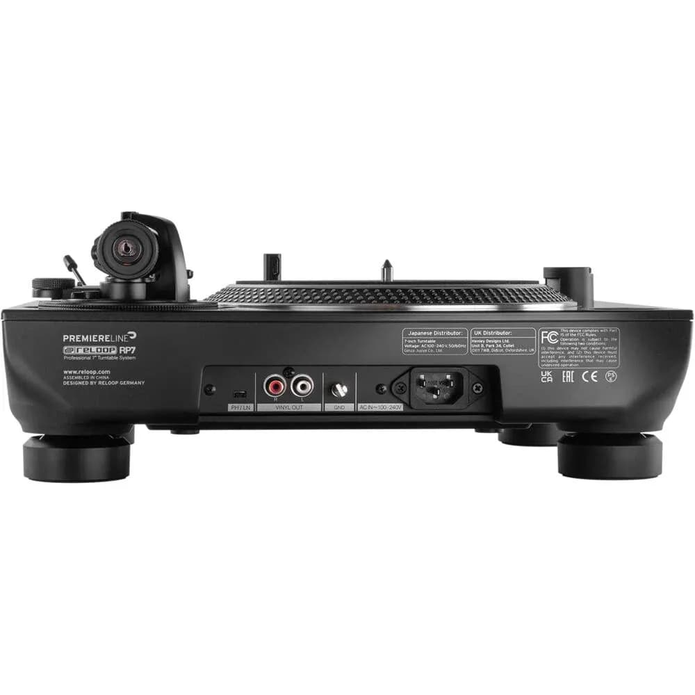 Reloop RP-7 – Tornamesa DJ para Vinilos 7 Pulgadas