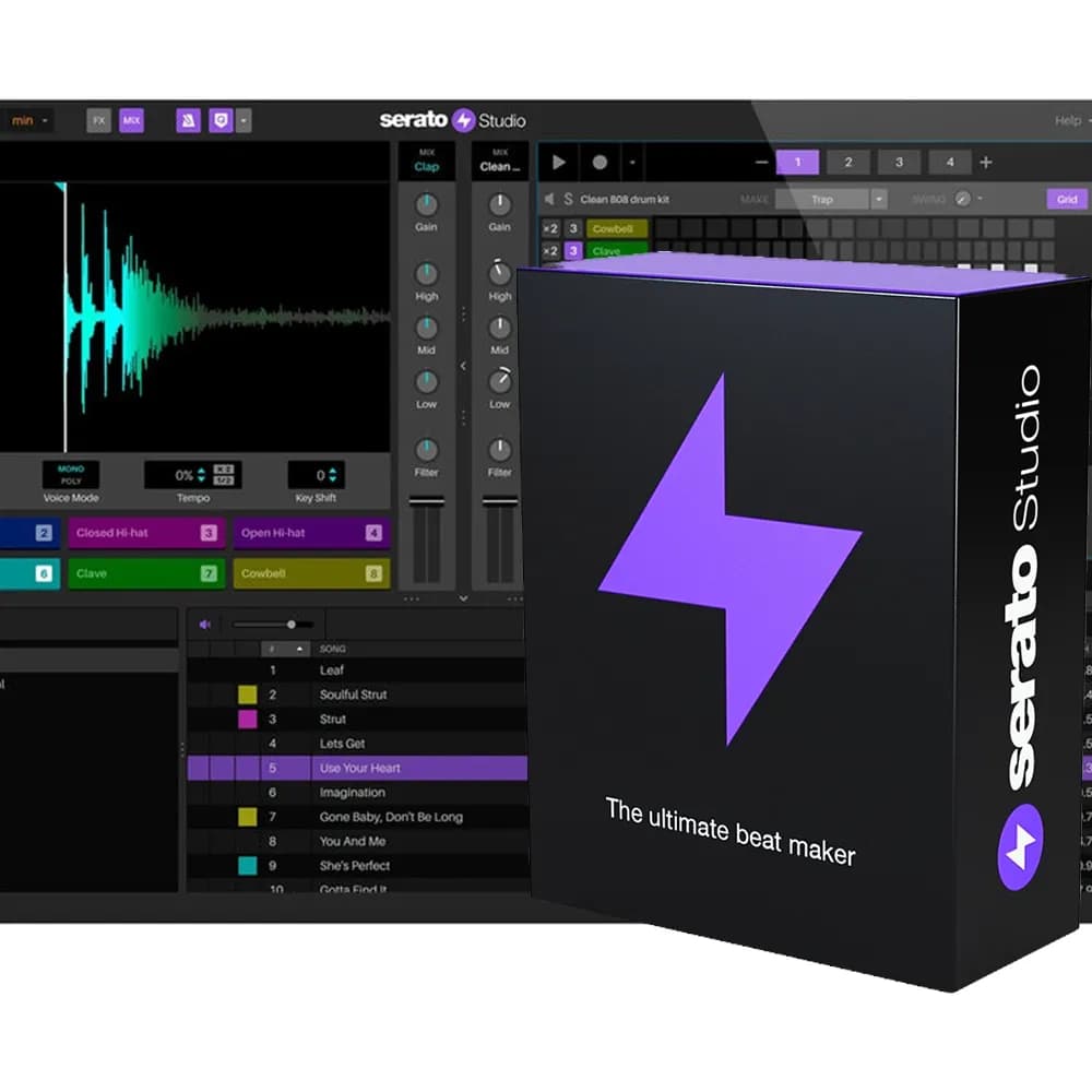 Serato Studio – Software de Producción y Beat Making para DJ y Productores (Descarga Digital)