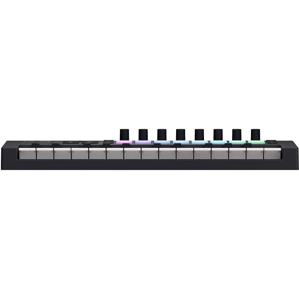 Novation Launchkey Mini 25 MK4 – Teclado MIDI compacto con pads RGB y control total para DAWs