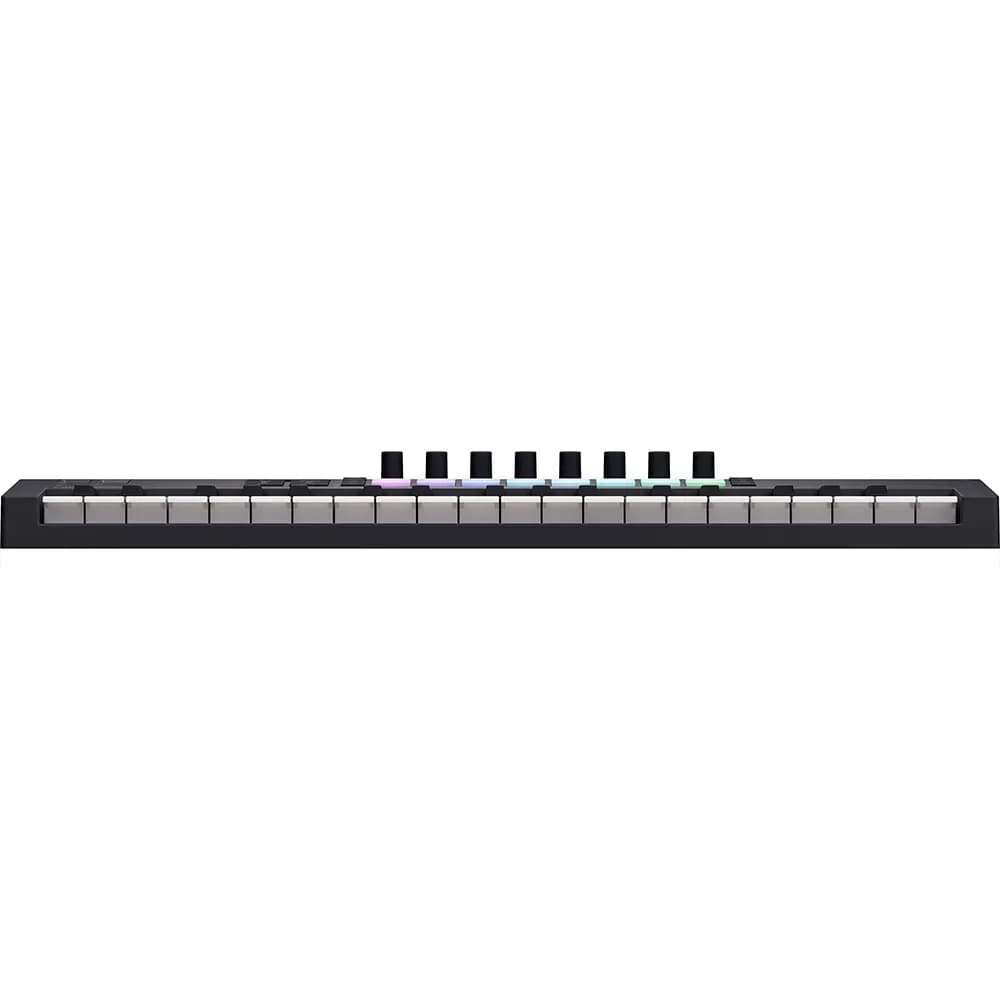 Novation Launchkey Mini 37 MK4 – Teclado MIDI compacto de 37 teclas con pads RGB y control total para DAWs