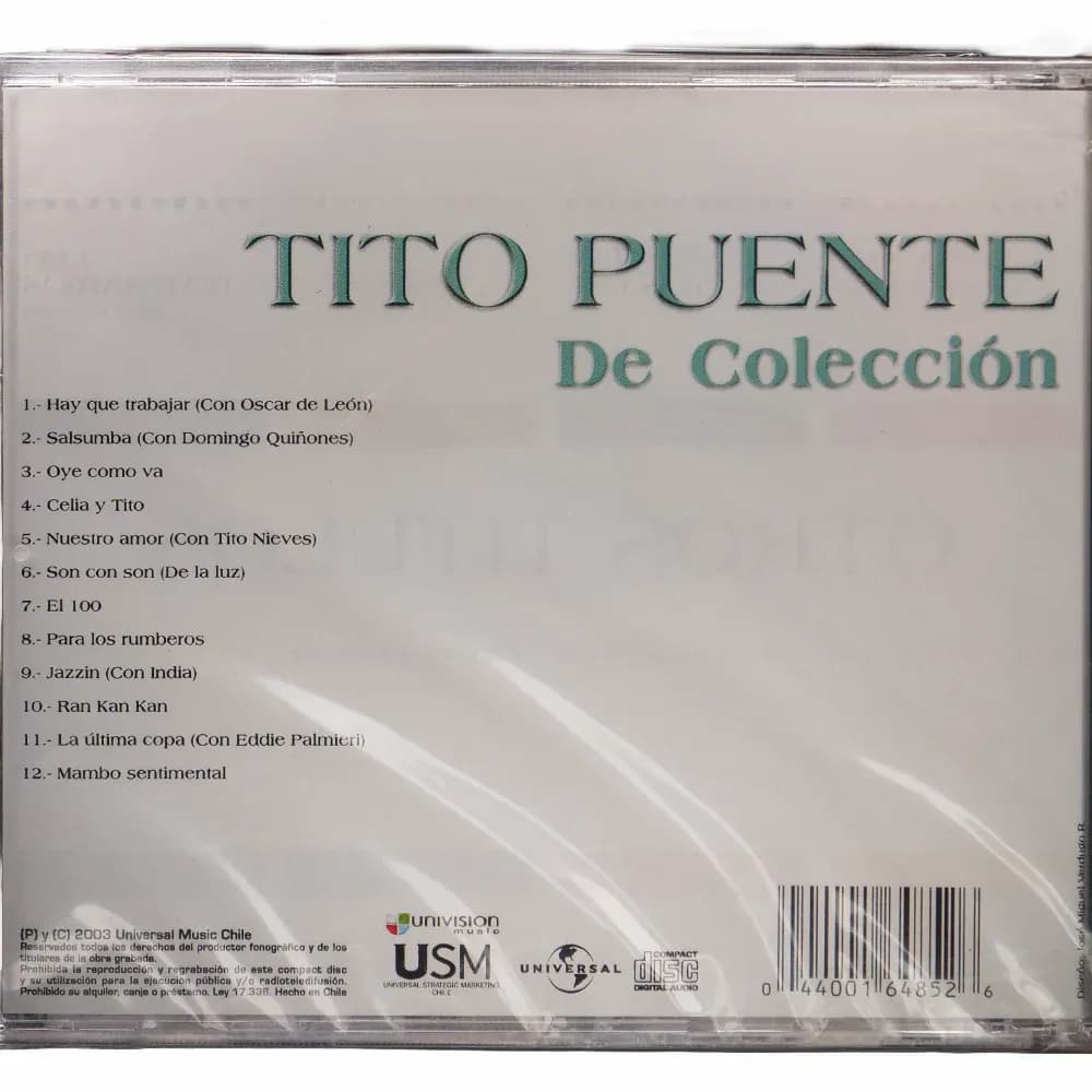 Tito Puente – De Colección (CD Álbum nuevo)