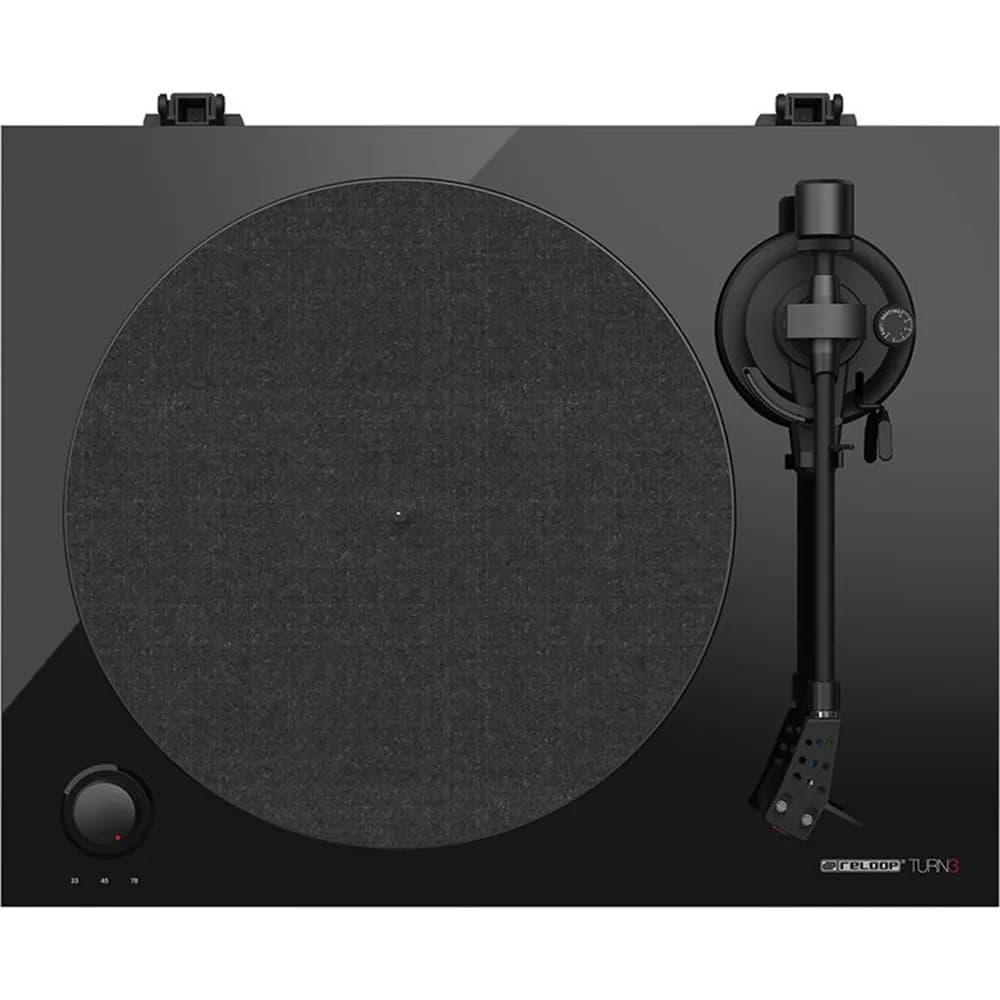 Tornamesa HiFi Reloop TURN 3 MK2 con cápsula Ortofon 2M Red