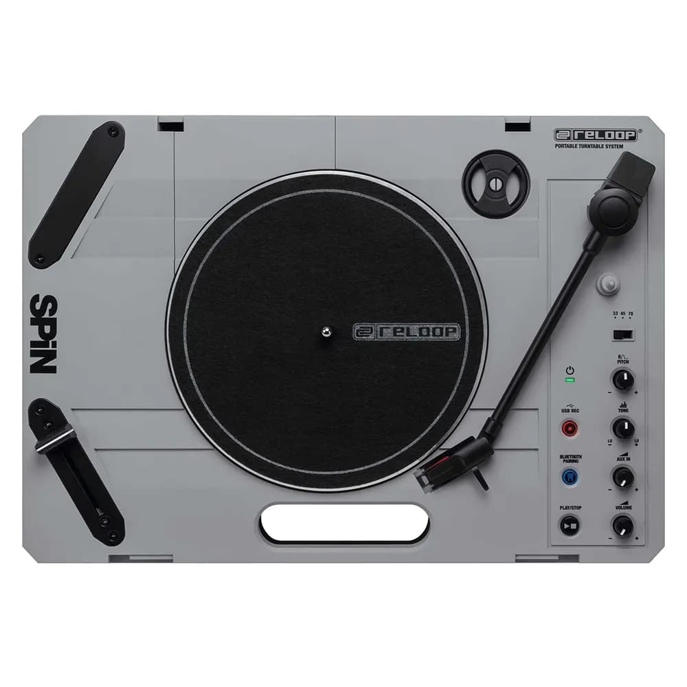 Tornamesa Portátil Reloop SPiN para Scratch y Vinilo