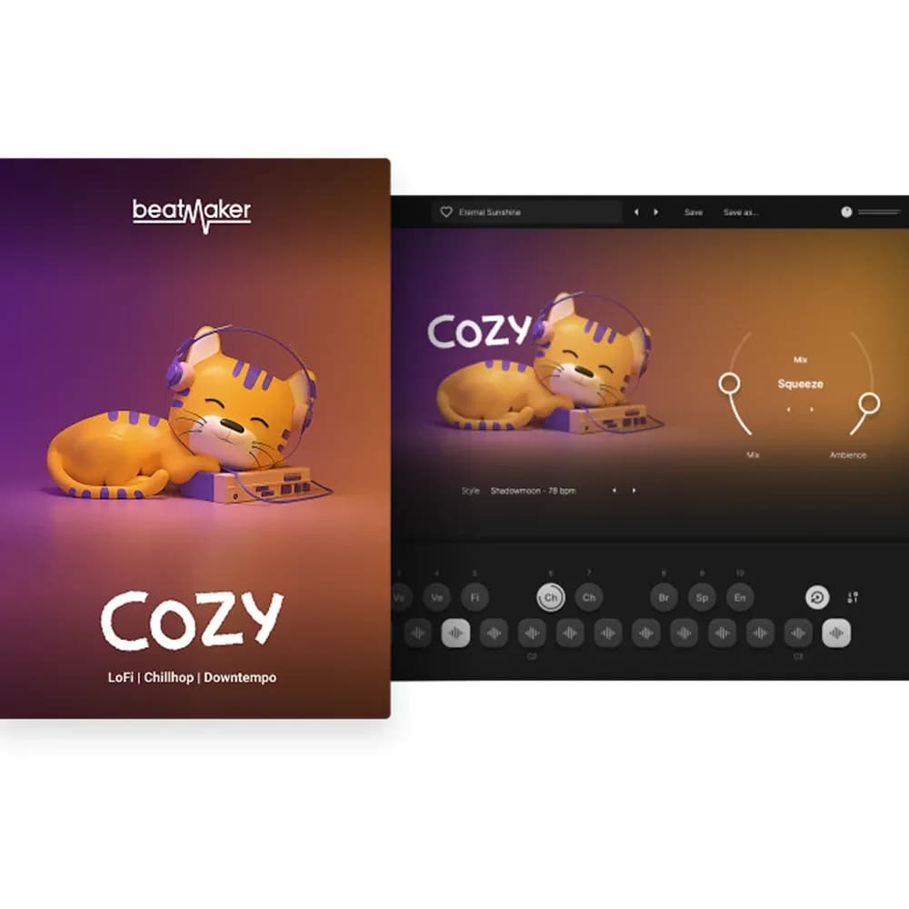 UJAM Beatmaker COZY – Plugin de Beat Creation para Productores (Descarga Digital)