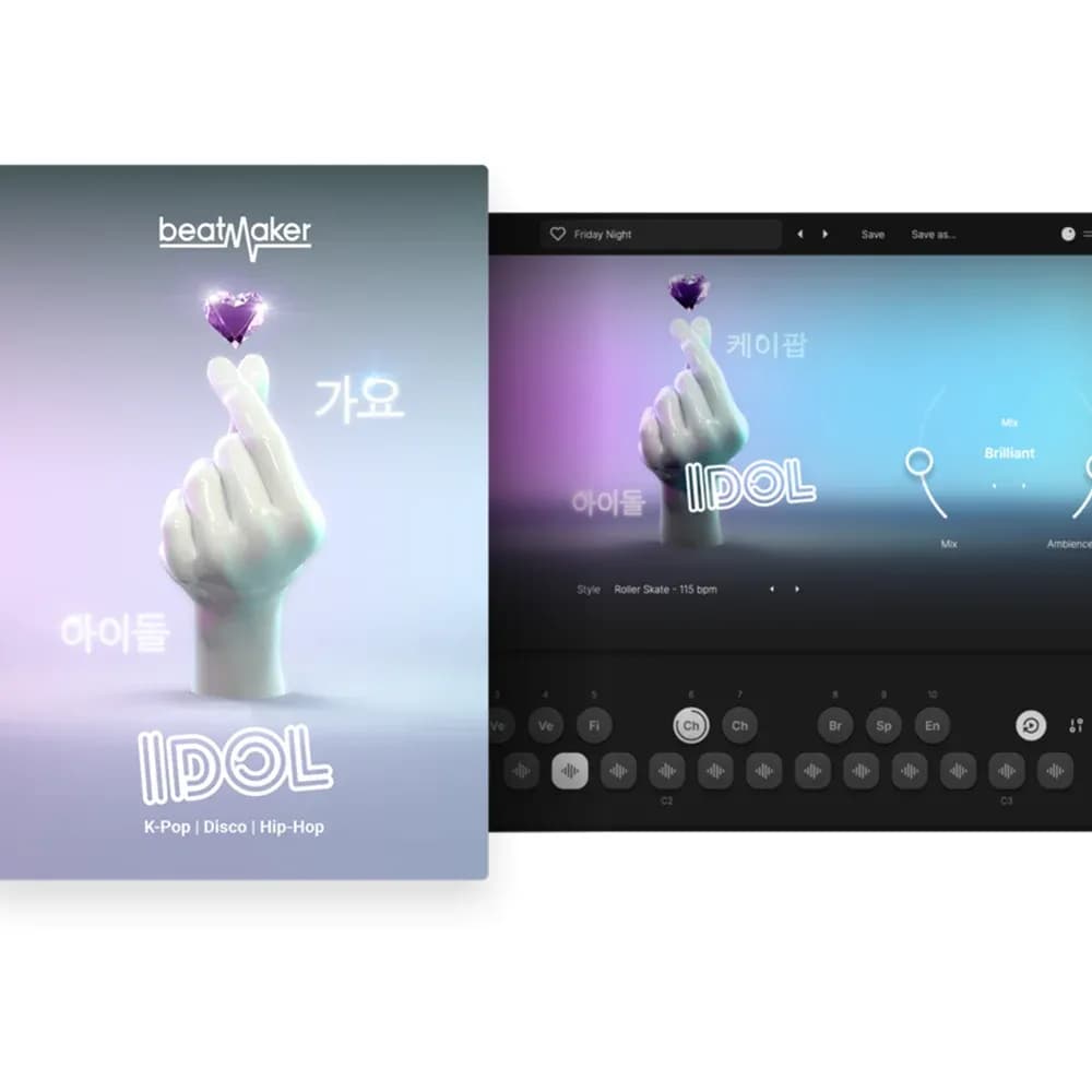 UJAM Beatmaker IDOL – Plugin Productor de Beats K-Pop (Descarga Digital)