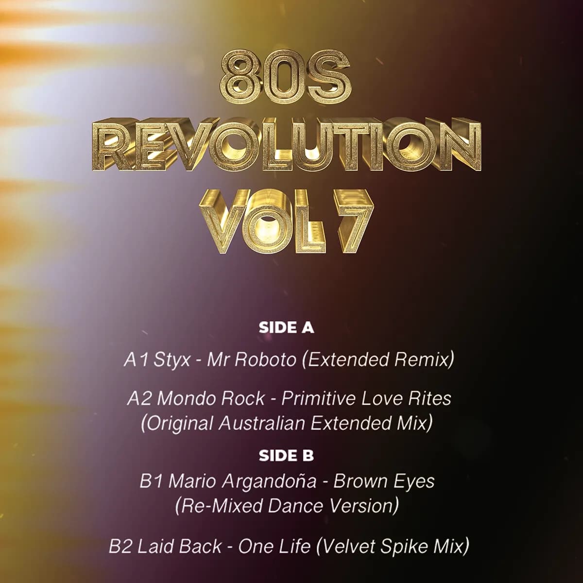 80s Revolution Vol 7 Vinilo Edición Limitada