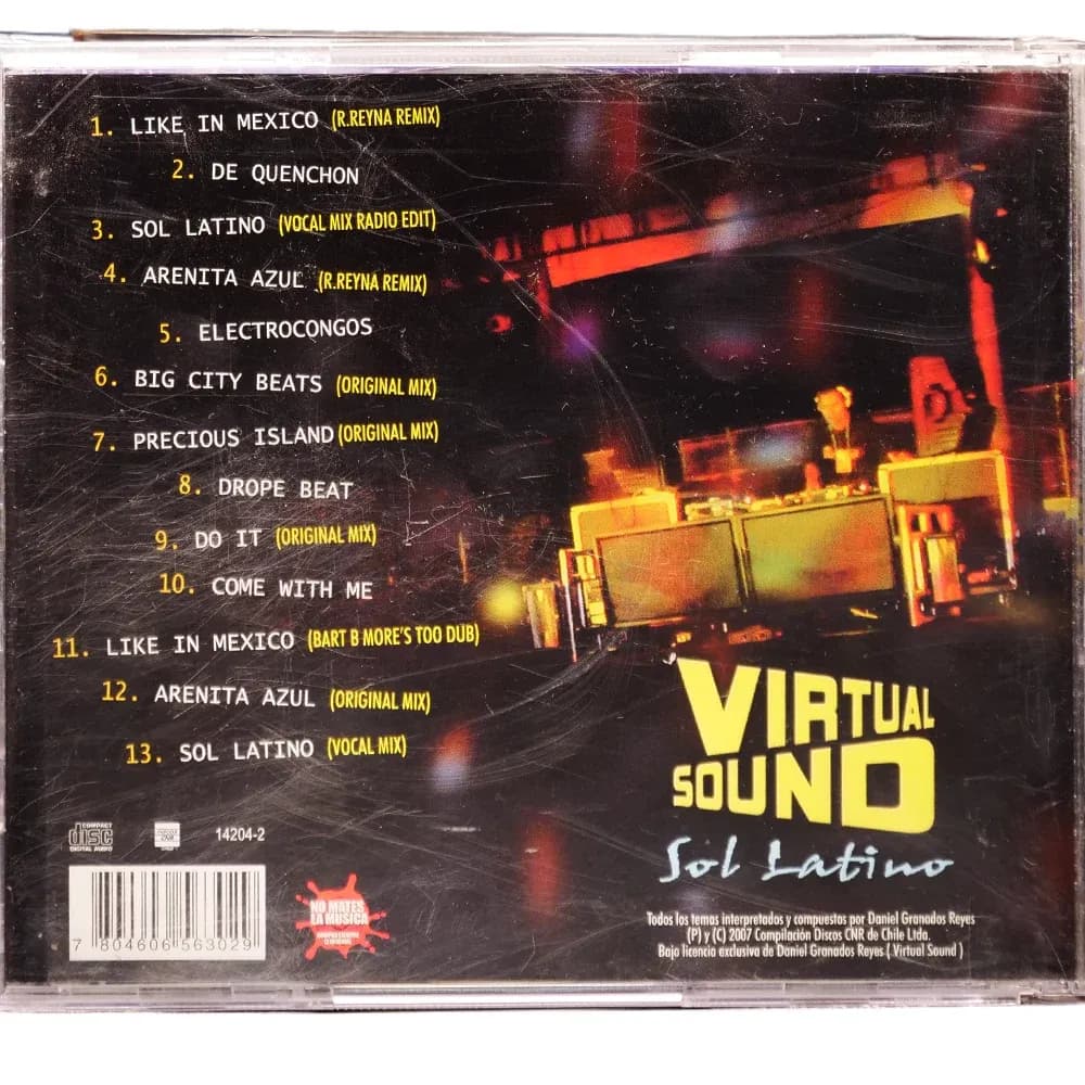 Virtual Sound – Sol Latino (CD usado VG+)
