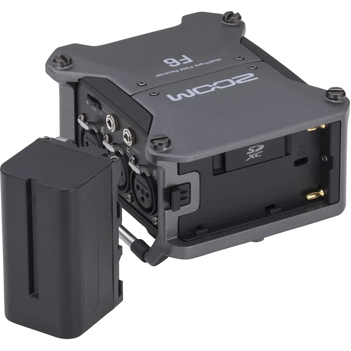 Zoom F6 – Grabadora de Campo Multipistas 6 Entradas / 14 Pistas con 32-bit Float