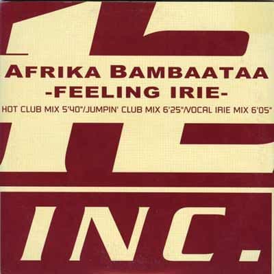 Afrika Bambaataa – Feeling Irie (CD Maxi Single) usado (VG+) maleta 2