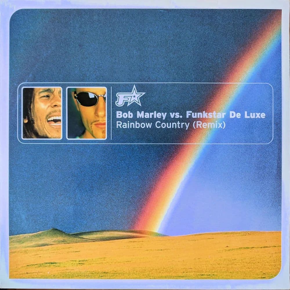 Bob Marley Vs. Funkstar De Luxe - Rainbow Country (Remix) (12") (Vinilo usado VG+)