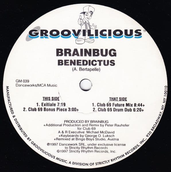 Brainbug – Benedictus (Vinilo usado VG+)