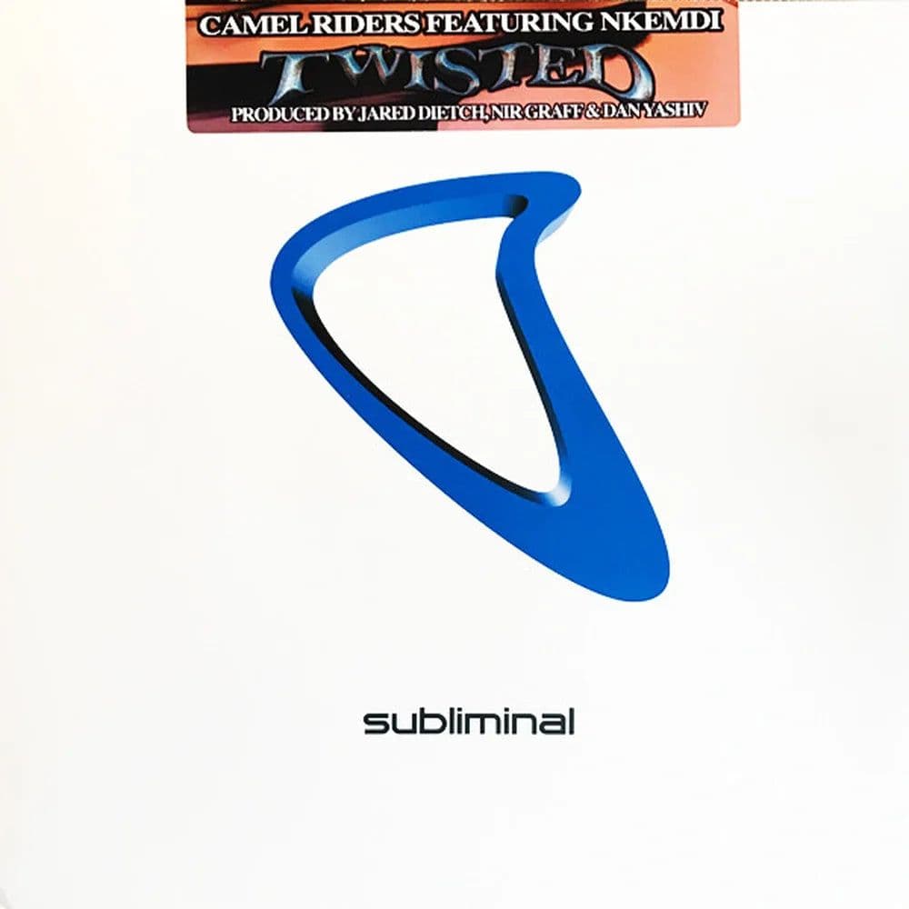 Camel Riders Featuring Nkemdi* - Twisted (12", Single) (Vinilo usado VG+)