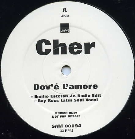 Cher – Dov'é L'amore (Vinilo usado VG+)