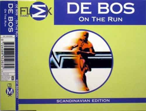 De Bos – On The Run (CD Maxi Single) usado (VG+) maleta