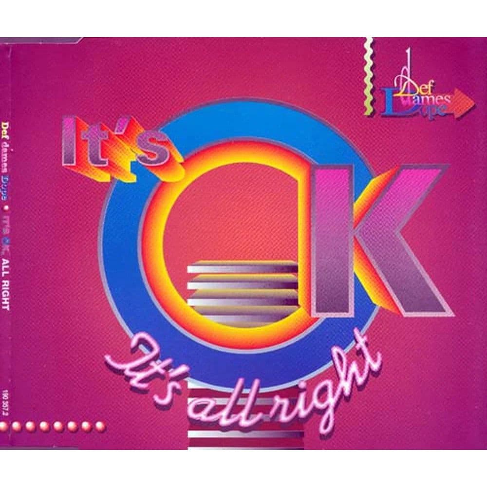 Def Dames Dope - It's Ok, It's All Right (CD, Maxi) (CD usado VG+)