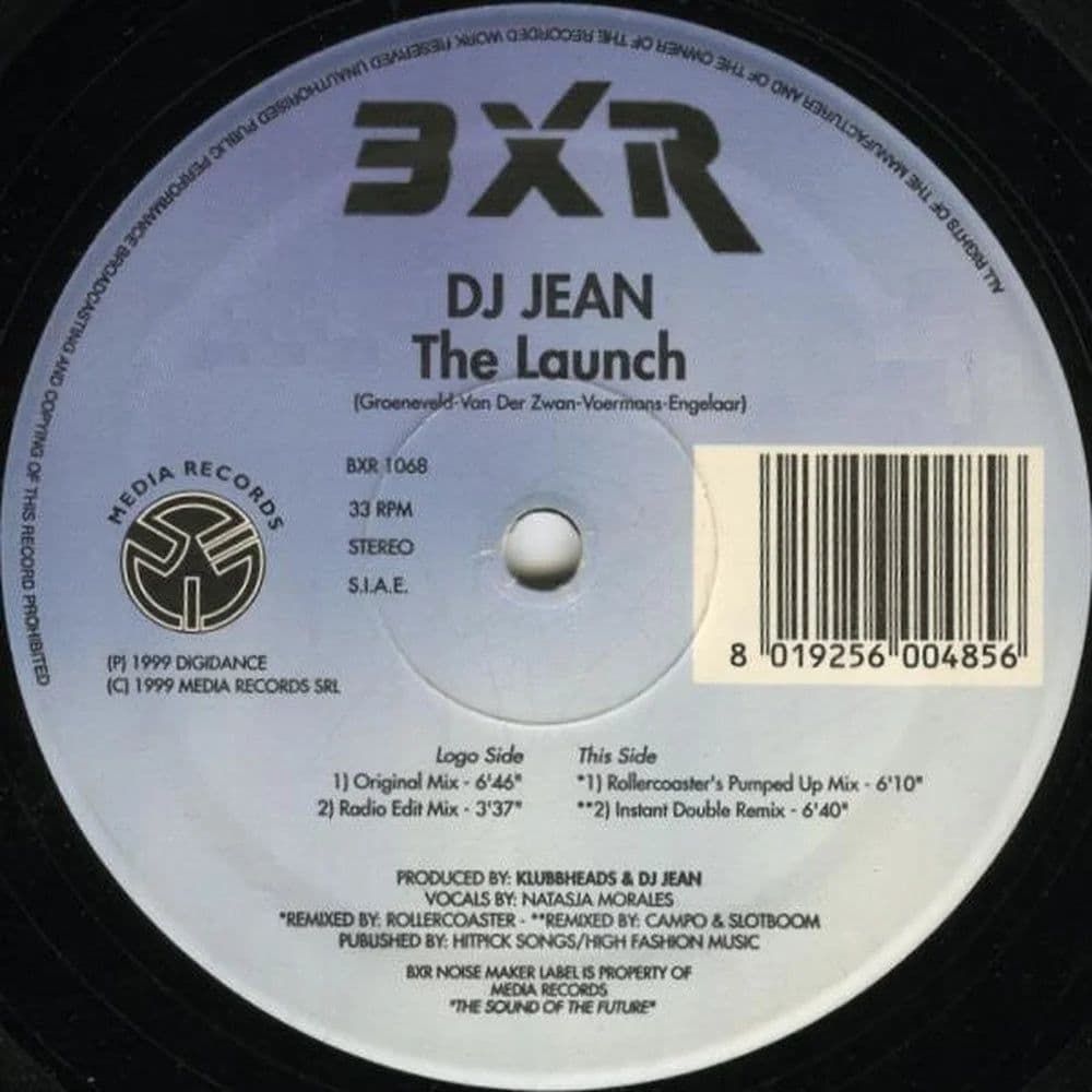 DJ Jean - The Launch (12") (Vinilo usado VG+)