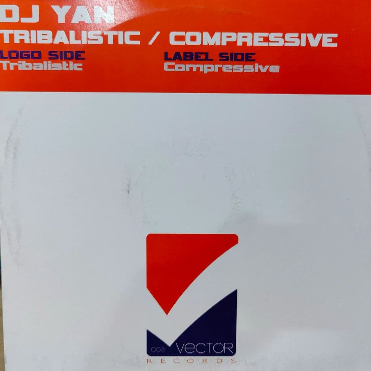 DJ Yan – Tribalistic / Compressive (Vinilo usado) (VG+) Box 3