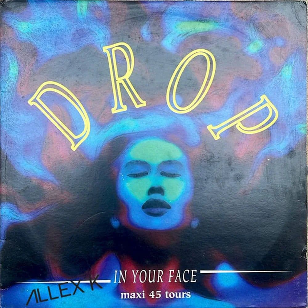 Drop (2) - In Your Face (12", Maxi) (Vinilo usado VG+)
