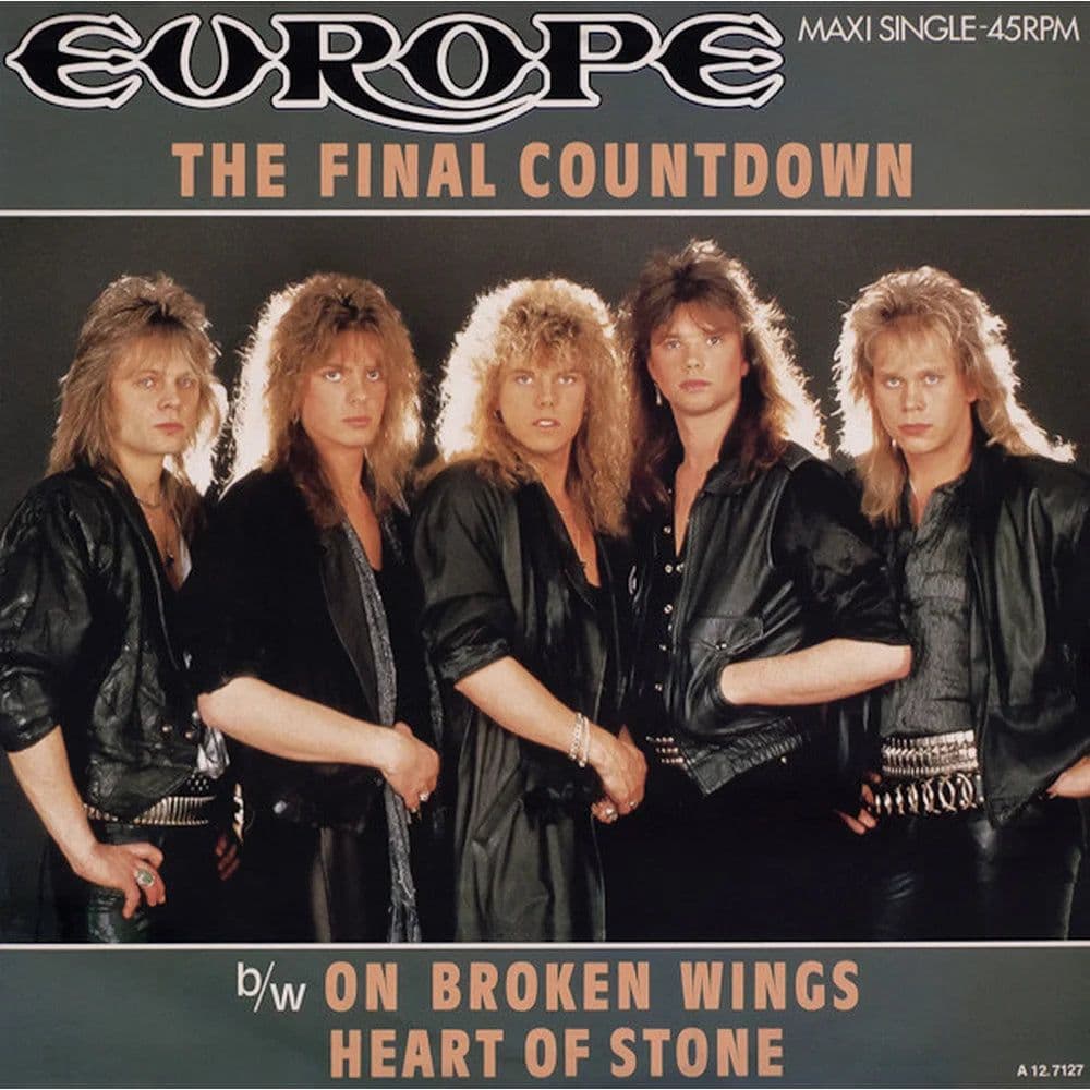 Europe (2) - The Final Countdown (12", Maxi) (Vinilo usado VG+)