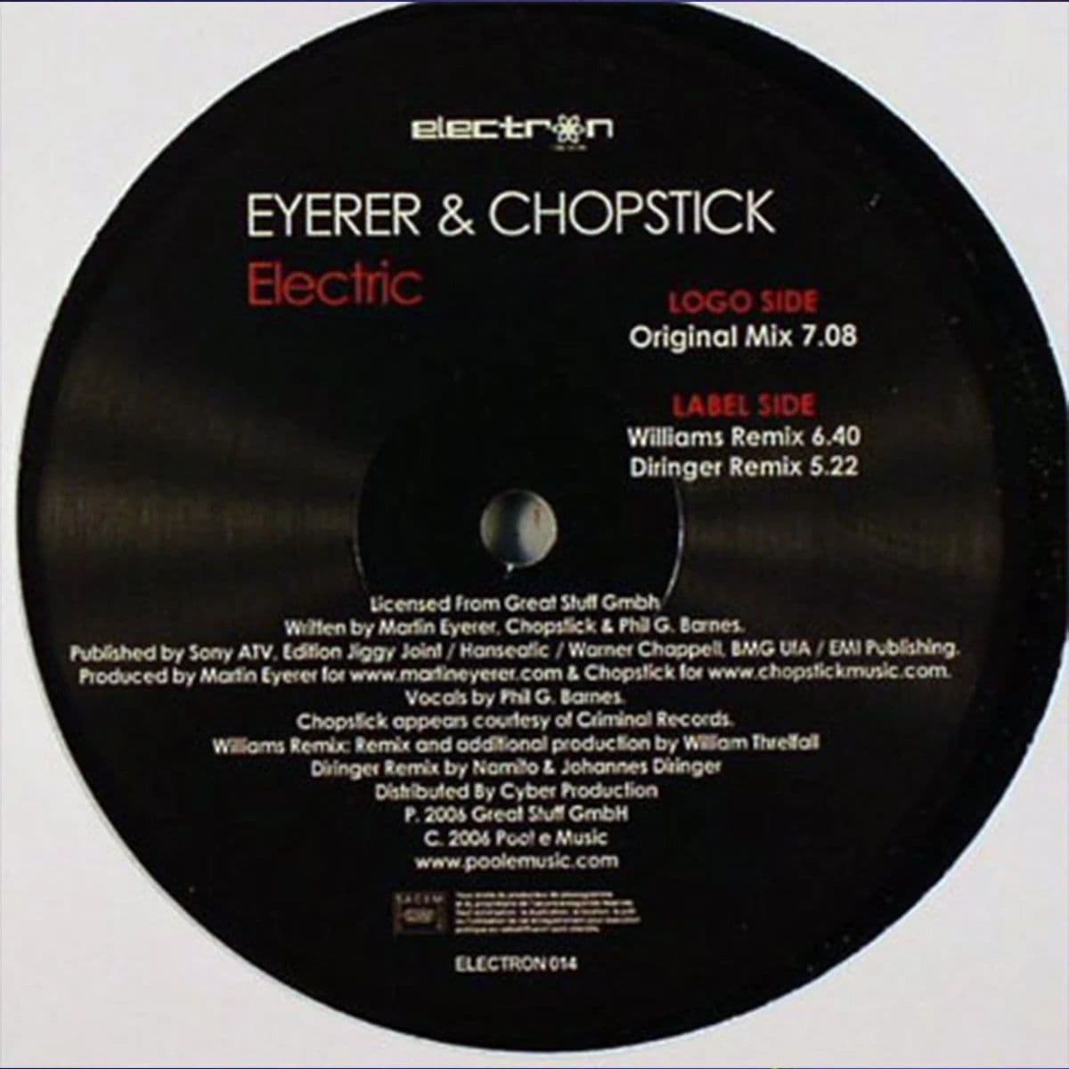 Eyerer & Chopstick – Electric (Vinilo usado) (VG+) Box 4