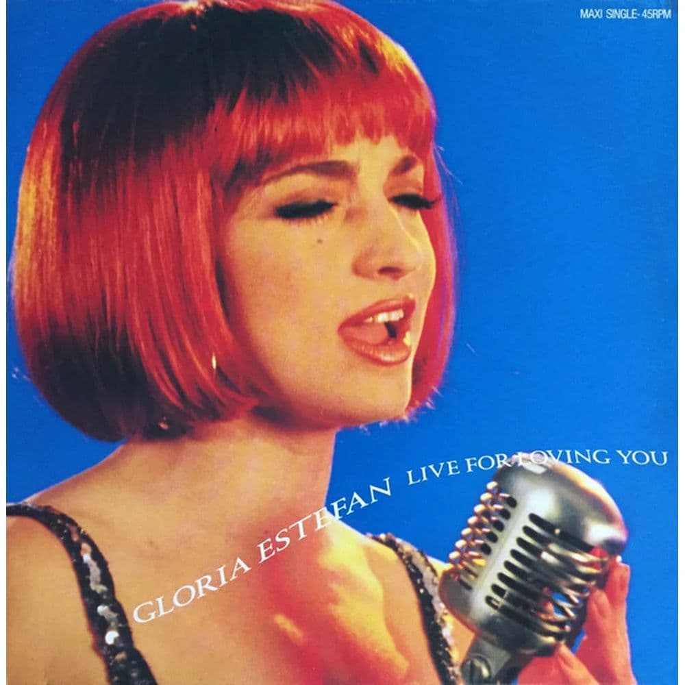 Gloria Estefan - Live For Loving You (12", Maxi) (Vinilo usado VG+)