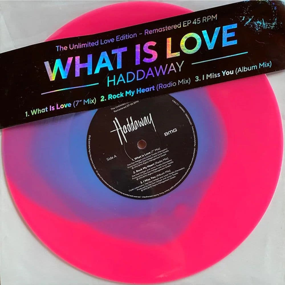 Haddaway – What Is Love (Vinilo 10 pulgadas nuevo)
