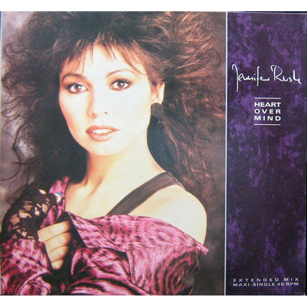 Jennifer Rush – Heart Over Mind (Vinilo usado) (VG+)