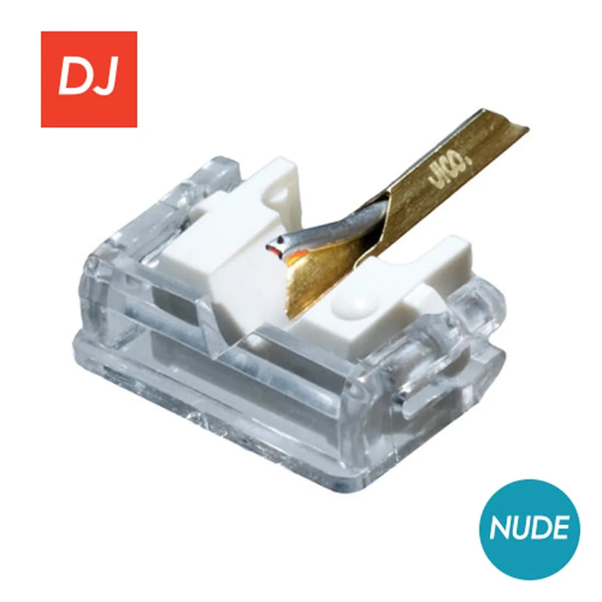Jico N44-7 DJ Mejorado Nude – Aguja de Reemplazo Shure N44-7