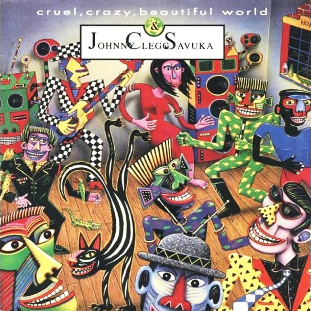 Johnny Clegg & Savuka – Cruel, Crazy, Beautiful World (Vinilo usado VG+)
