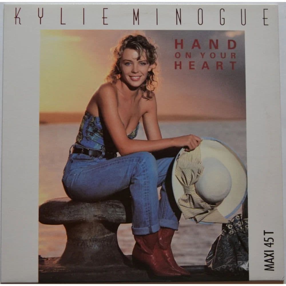 Kylie Minogue - Hand On Your Heart (12", Maxi) (Vinilo usado VG+)