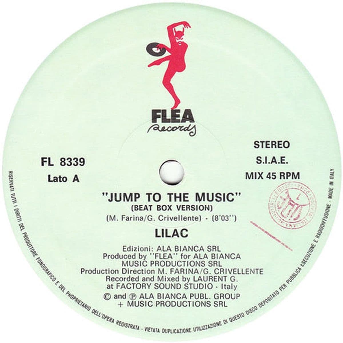 Lilac – Jump To The Music (Vinilo usado) (VG+) BOX 3