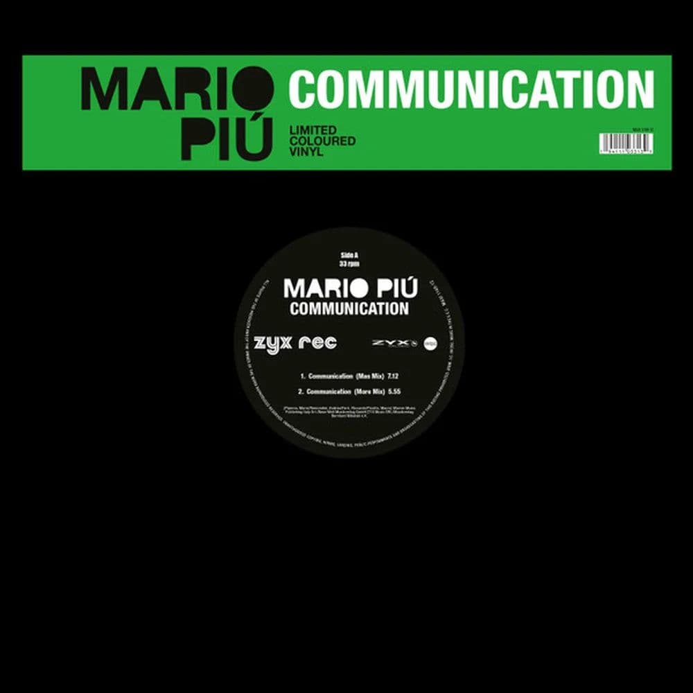 Mario Più – Communication (Vinilo nuevo)