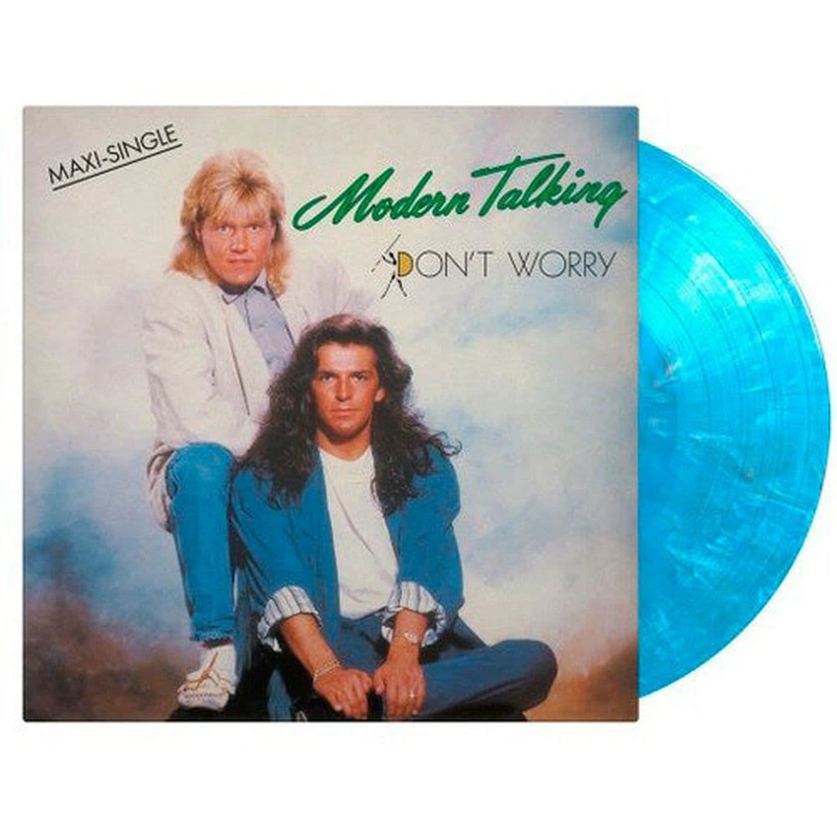 Modern Talking – Don't Worry (Vinilo Nuevo) disco color Blue, Black&White Marbled BOX