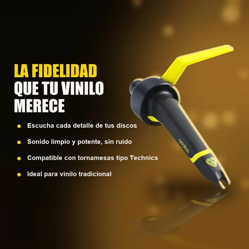 Ortofon Concorde Club MKII – Cápsula DJ de Alta Fidelidad para Vinilo Tradicional